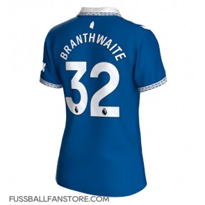 Everton Jarrad Branthwaite #32 Replik Heimtrikot Damen 2023-24 Kurzarm